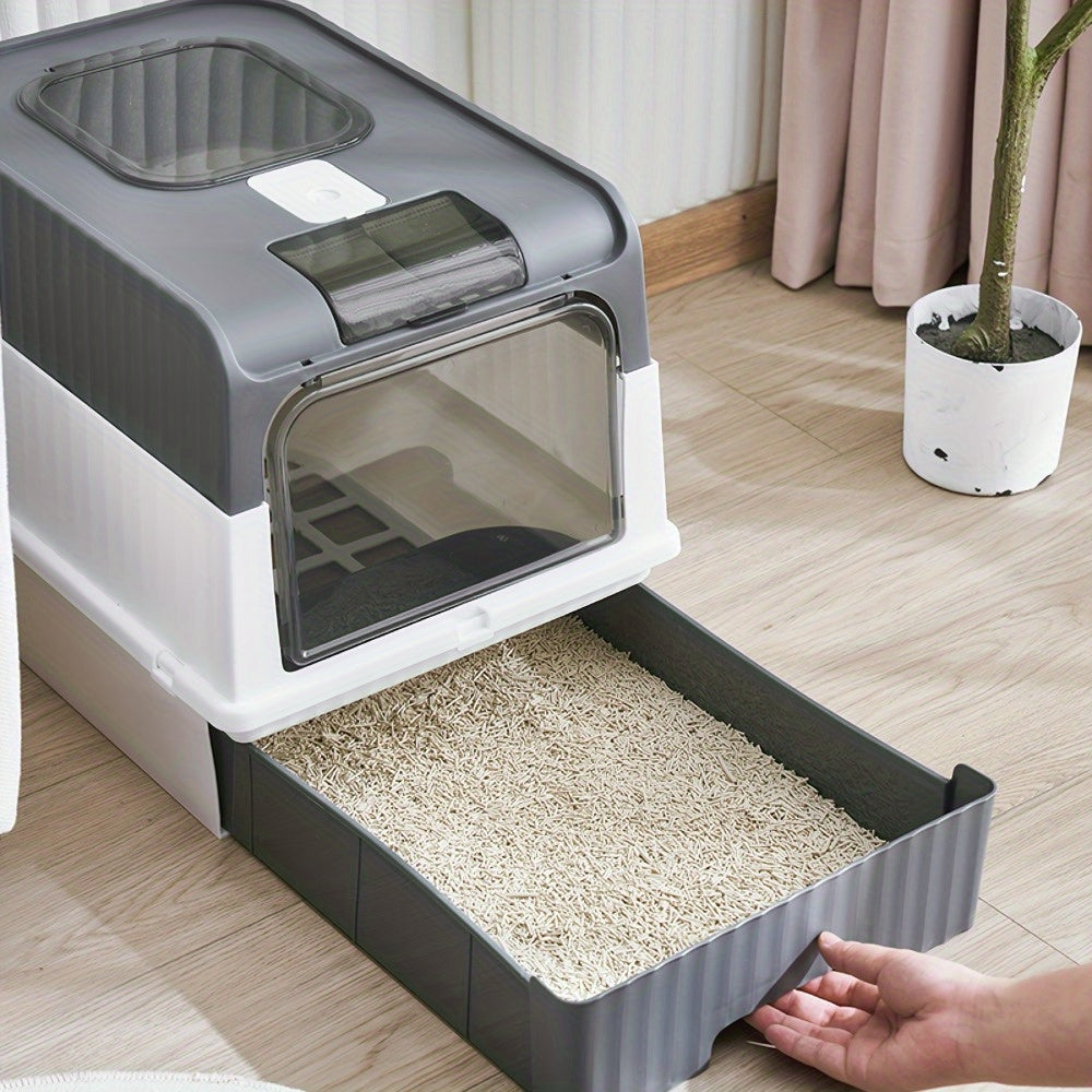 XXL Zárt Macska Alom Két Bejárattal – Lapáttal