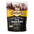 Carnilove Fresh Adult Dog Chicken & Rabbit Muscles, Bones & Joints-  Csirke és Nyúl Hússal 1,5kg