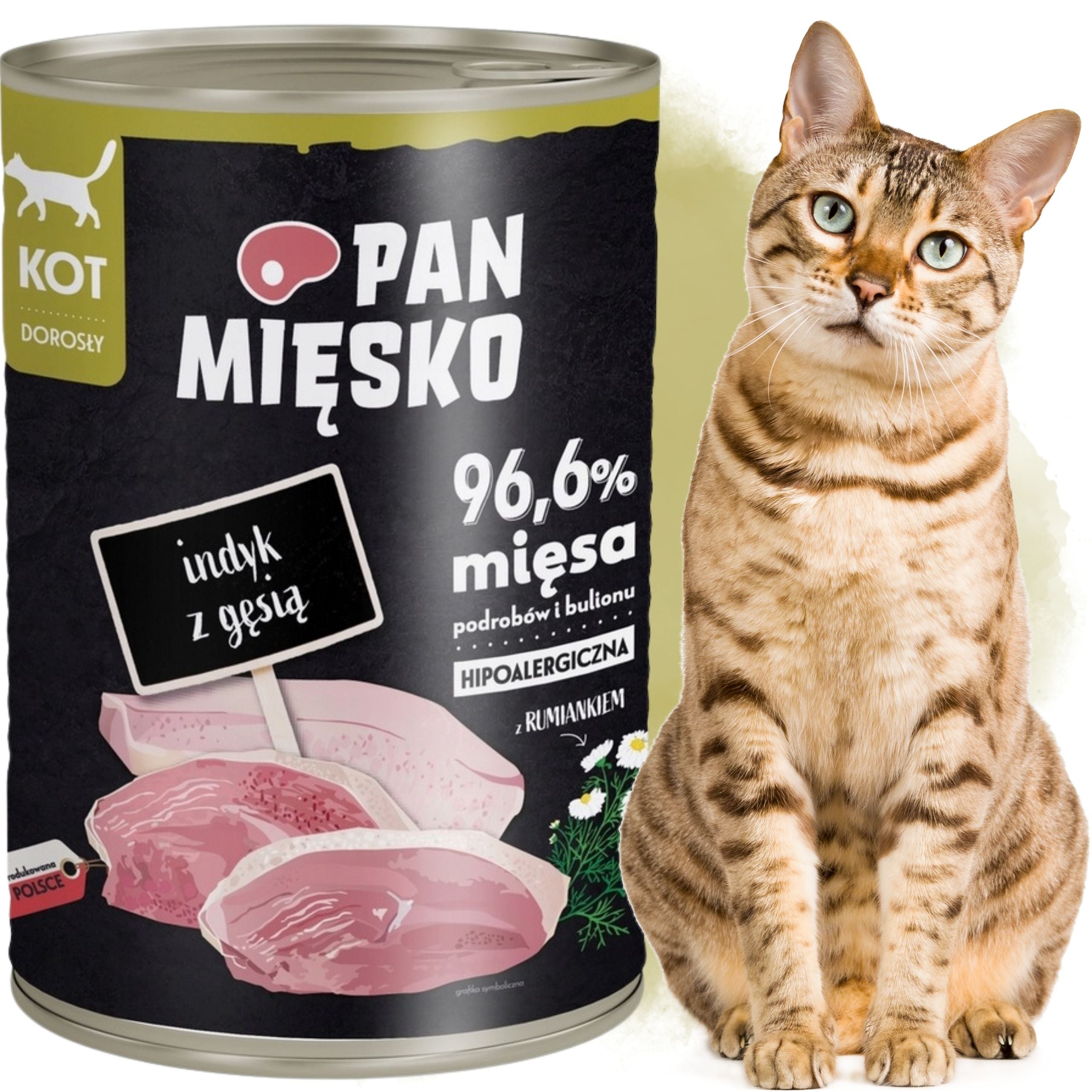 Pan Mięsko Pulyka &amp; Liba nedves macskaeledel 400 g