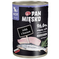 Pan Mięsko Pulyka + Lazac nedves macskaeledel kölyökmacskáknak 400g