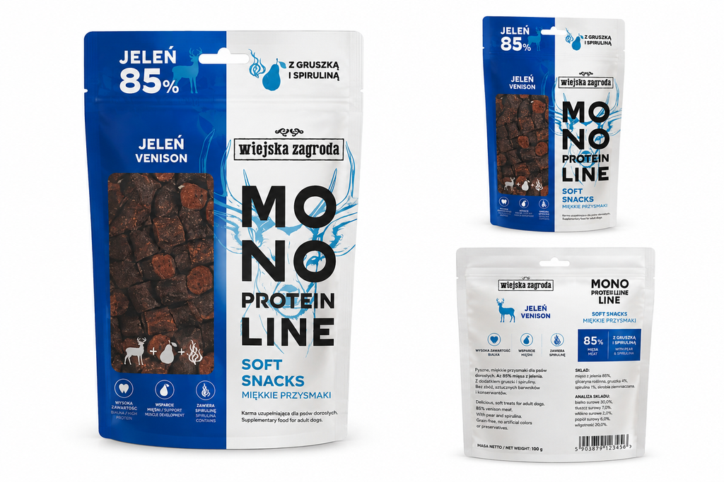 SnackLux MEDIUM Dogs - BOX
