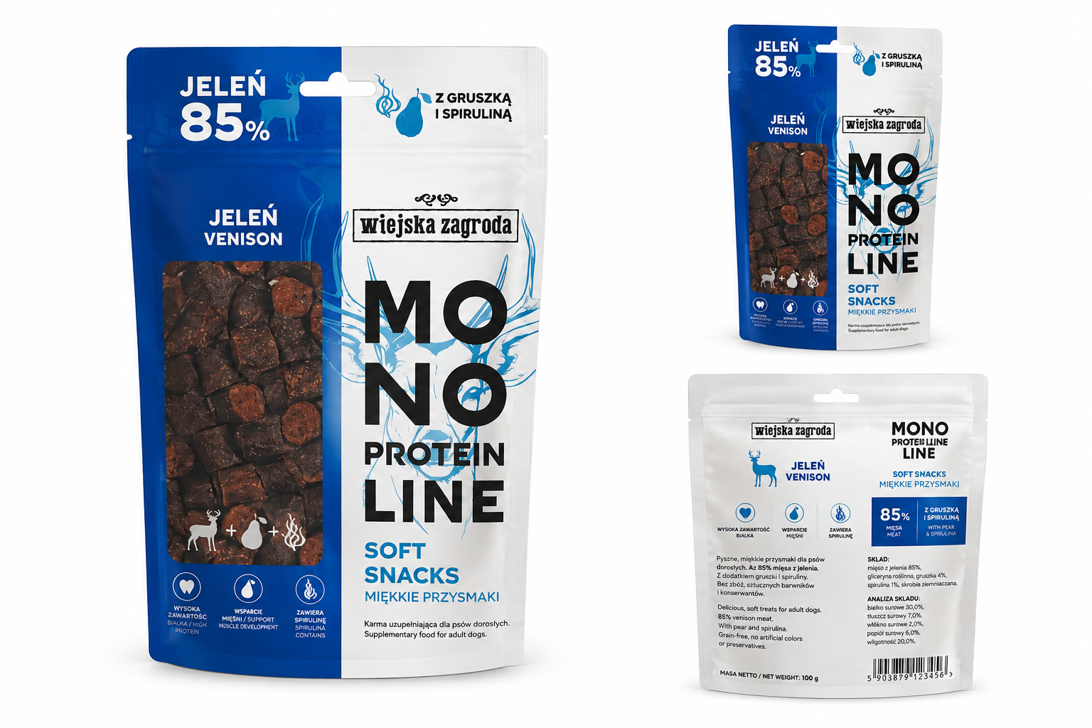 SnackLux MEDIUM Dogs - BOX