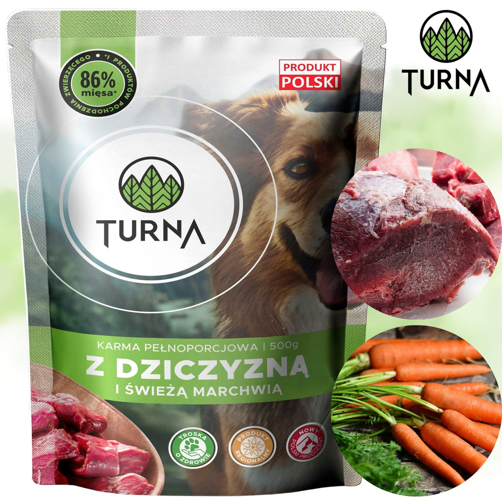 Turna Vadhúsos nedves kutyaeledel répával 500 g