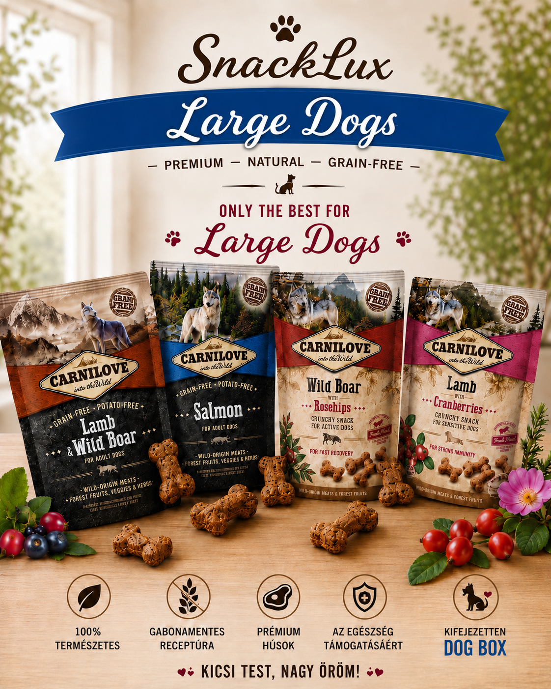 SnackLux Large Dogs Box
