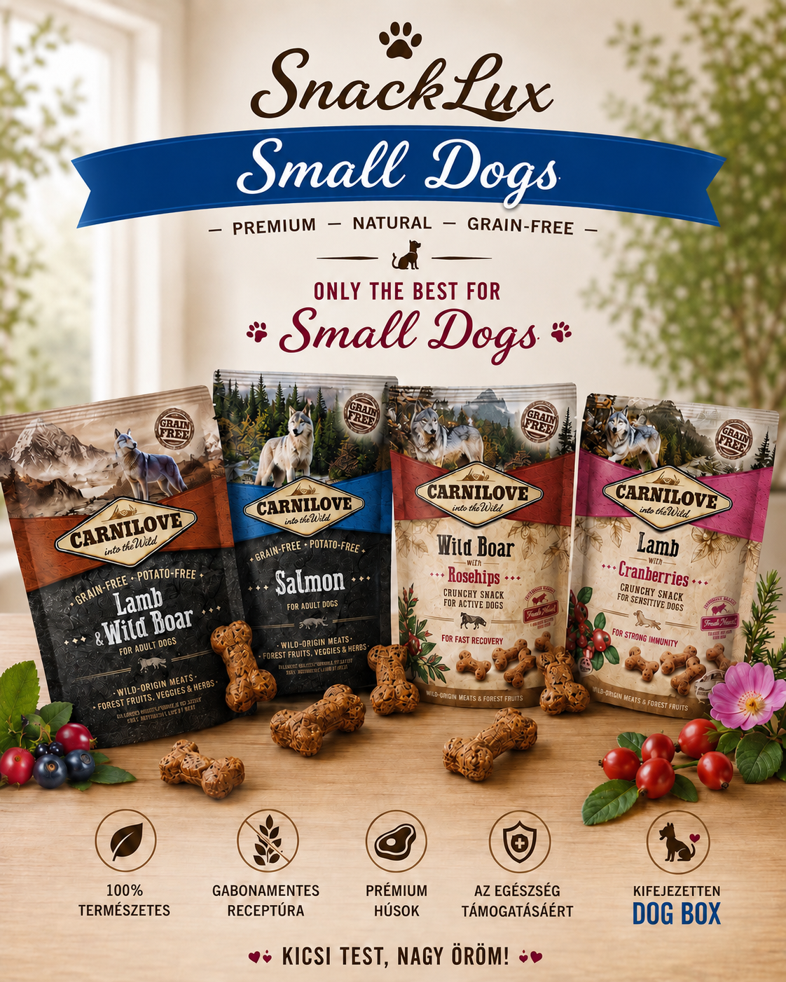 SnackLux Small Dogs Box