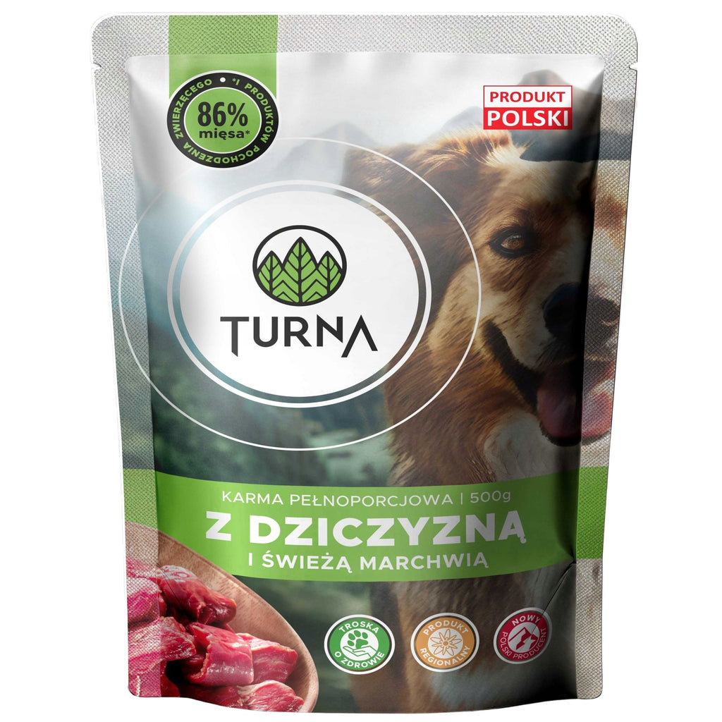 Turna Vadhúsos nedves kutyaeledel répával 500 g