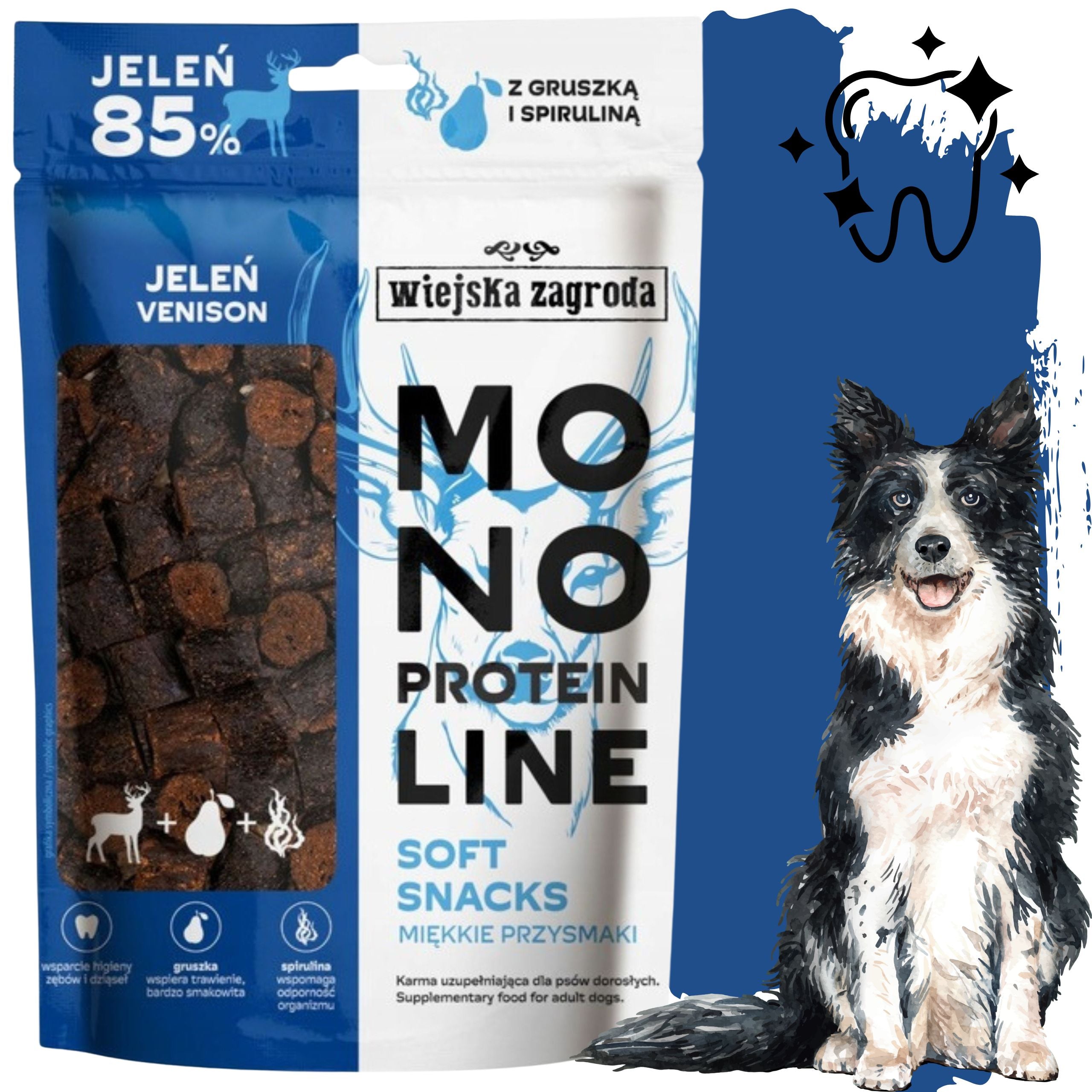 Wiejska Zagroda Monoprotein Soft Snacks Szarvas 115 g