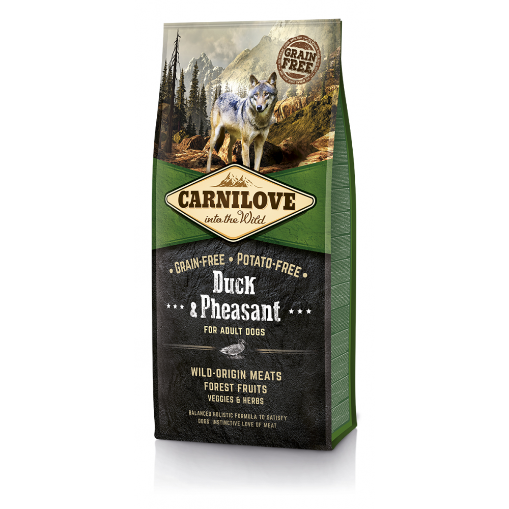 Carnilove Duck &amp; Pheasant – Adult Dogs 12kg