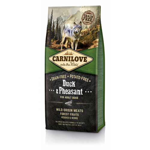 Carnilove Duck &amp; Pheasant – Adult Dogs 12kg